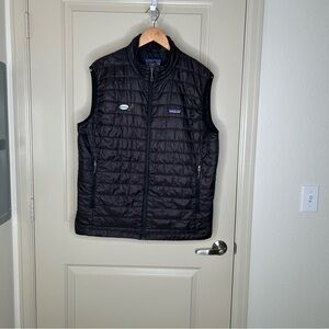 Patagonia Nano Puff Vest Color Black SuperMicro Size Large STY 84242